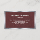 Metzgereien Visitenkarte (Rückseite)