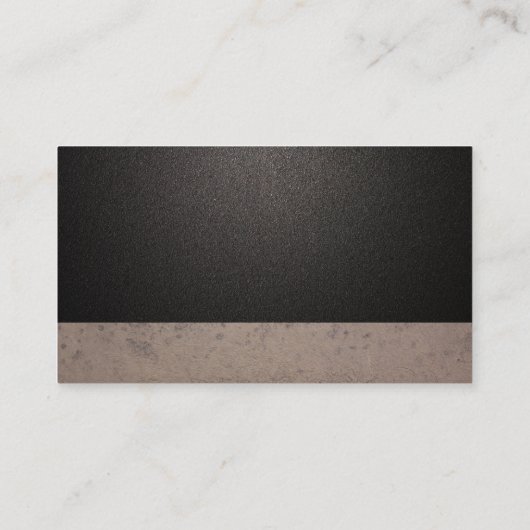 Metzgermesser | Koch Visitenkarte (Rückseite)