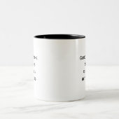 Meuchelmörder-Tasse Zweifarbige Tasse (Mittel)