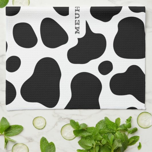 Meuh Meuh Geschirrtuch (Gefaltet)