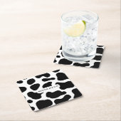 Meuh Meuh Rechteckiger Pappuntersetzer (Vor Ort)