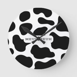 Meuh Meuh Runde Wanduhr