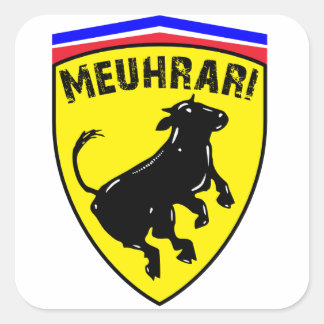 Meuhrari Quadratischer Aufkleber