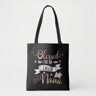 Meured To Be Called Nana Grandma Christmas Mother Tasche