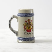 Meurer Familienwappen Bierglas (Links)