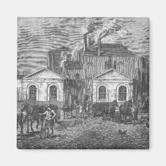 Meux's Brauerei, 1830 Magnet (Vorne)
