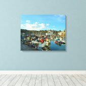 Mevagissey Cornwall England Leinwanddruck (Insitu (Holzboden))