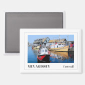 Mevagissey, Cornwall, England Magnet (Vorderseite/Rückseite)