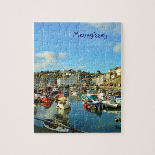 Mevagissey Cornwall England Puzzle (Vertikal)