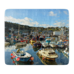 Mevagissey Cornwall England Schneidebrett