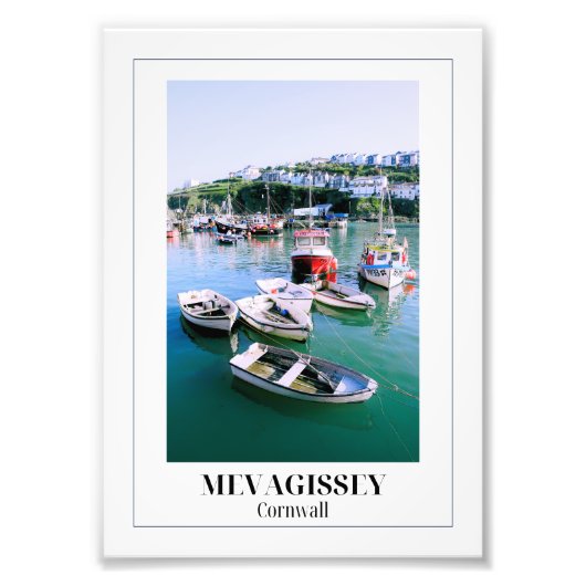 Mevagissey, Cornwall Fotodruck (Vorne)