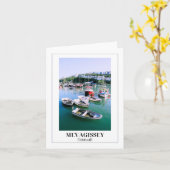 Mevagissey, Cornwall Karte (Gelbe Blume)