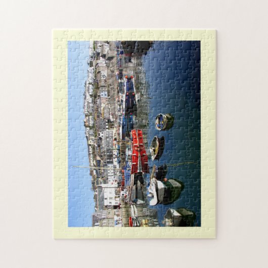 Mevagissey Hafen Puzzle (Vertikal)