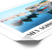 Mevagissey Harbour, Cornwall Fotodruck (Ecke)