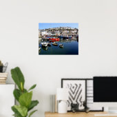 Mevagissey Harbour Poster (Heimbüro)