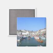 Mevagissey in Cornwall Magnet (Vorderseite/Rückseite)