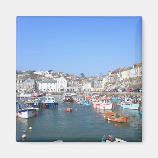 Mevagissey in Cornwall Magnet (Vorne)