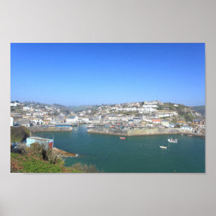 Mevagissey in Cornwall Poster