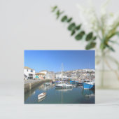 Mevagissey in Cornwall Postkarte (Stehend Vorderseite)