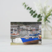 Mevagissey in Cornwall Postkarte (Stehend Vorderseite)