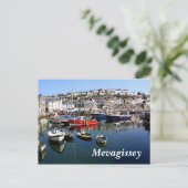 Mevagissey Postkarte (Stehend Vorderseite)
