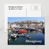 Mevagissey Postkarte (Vorne/Hinten)