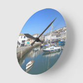 Mevagissey Wall Clock Runde Wanduhr (Winkel)