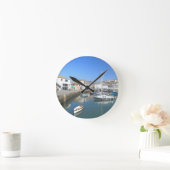 Mevagissey Wall Clock Runde Wanduhr (Zuhause)