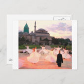 Mevlana Konya Postkarte (Vorne/Hinten)