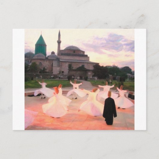 Mevlana Konya Postkarte (Vorderseite)