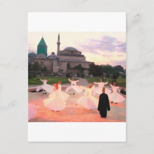 Mevlana Konya Postkarte (Vorderseite)