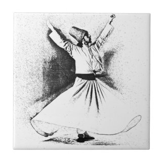 Mevlana Sufi Derwisch-Tanzen Fliese