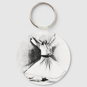 Mevlana Sufi Derwisch-Tanzen Schlüsselanhänger