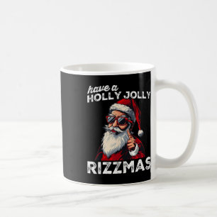 Mewing Santa Mew Funny Santa Meme Rizz Rizzmas Kir Kaffeetasse