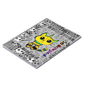 Mewogical Cat Notebook Notizblock (Linke Seite)
