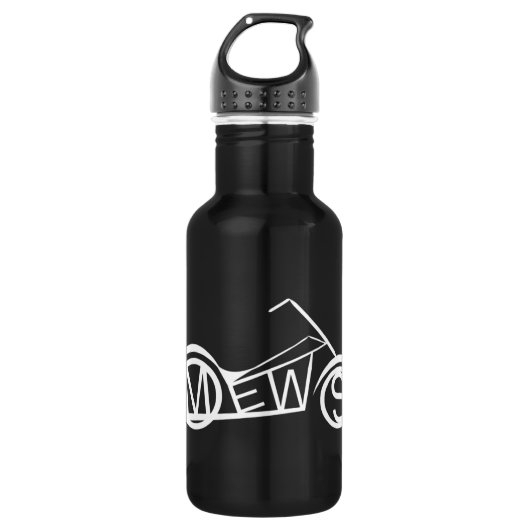 mews edelstahlflasche (Vorderseite)