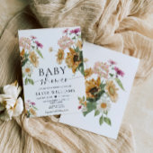 Mews Sunflower Herbst Herbstdusche Einladung