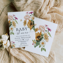 Mews Sunflower Herbst Herbstdusche Einladung