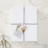 Mews Sunflower Pop Champagner-Brautparty Geschenkanhänger (Mit Garn)