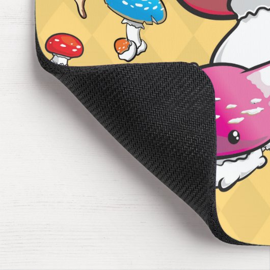 Mewshroom Dekoration Mousepad (Ecke)