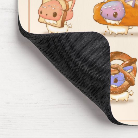 Mewshroom in der Brotmousepad Mousepad (Ecke)