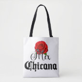 Mex Chicana Chicana Einkaufstasche Tasche (Vorderseite)