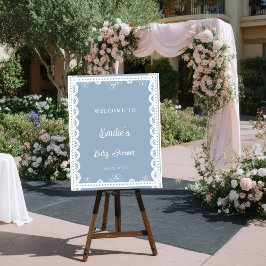 Mexica talavera Baby Dusche Begrüßungszeichen Sockelschild