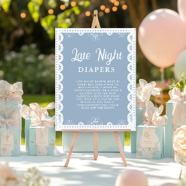 Mexica talavera Night Diaper Baby Dusche Spielzeic Poster