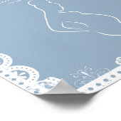 Mexica talavera Wie groß ist das Mo Baby Duschzeic Poster (Ecke)