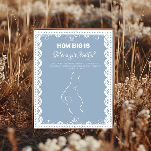 Mexica talavera Wie groß ist das Mo Baby Duschzeic Poster