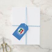 Mexican Angel Hanukkah Flag Personalized Geschenkanhänger (Mit Garn)