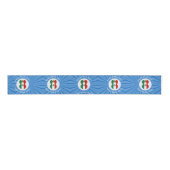 Mexican Angel Hanukkah Flag Personalized Ripsband (Vorderseite)