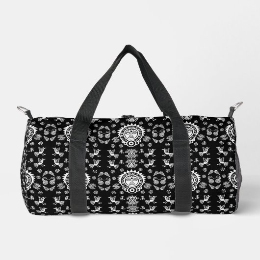 Mexican Aztec Art Home Decor Duffle Bag (Vorderseite)