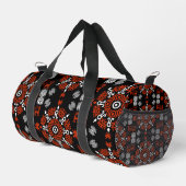 Mexican Aztec Art Wohngestaltung Duffle Bag (Rechte Ecke)
